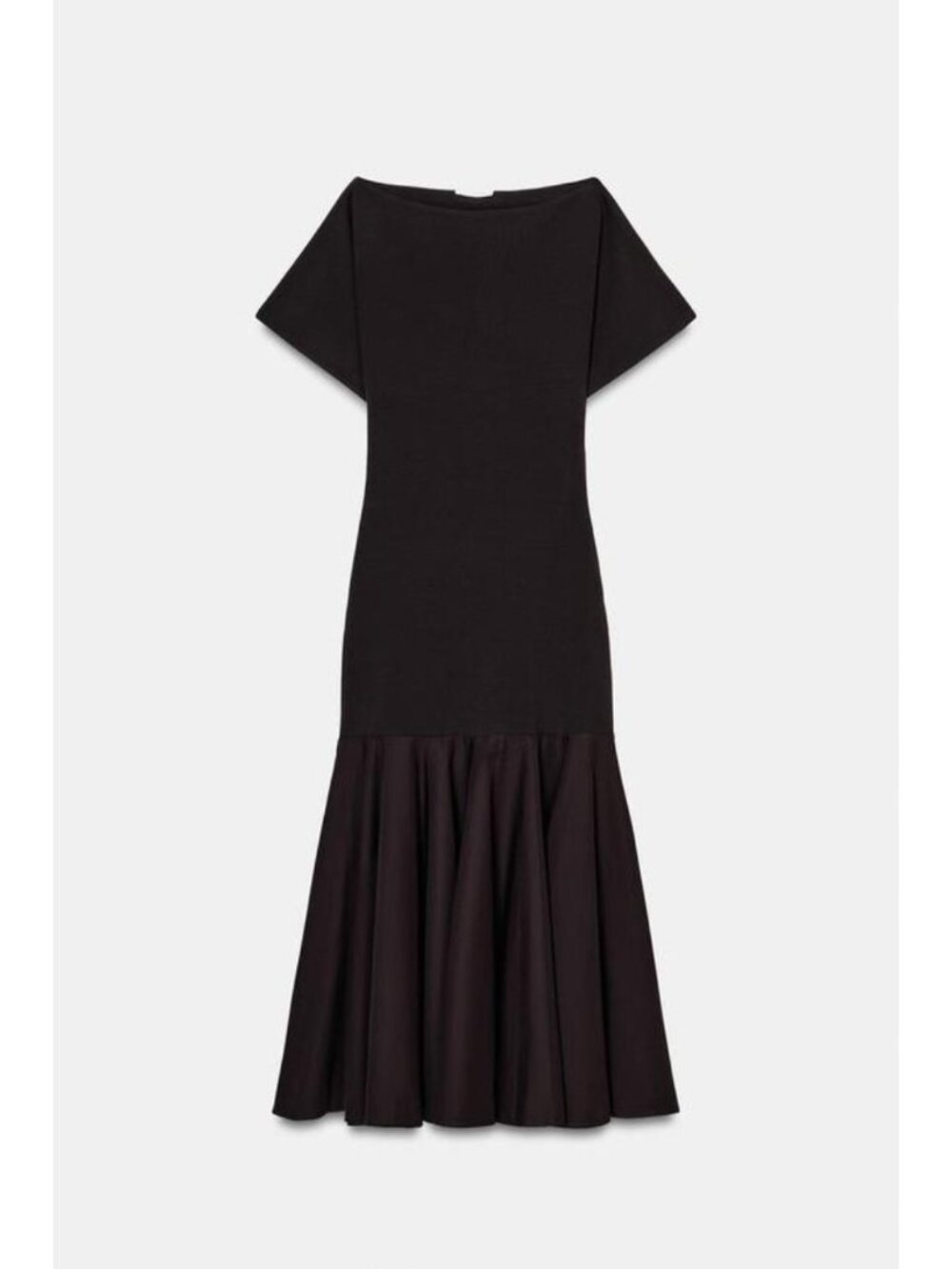 ZARA COMBINED INTERLOCK DRESS
